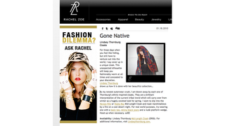 Rachel Zoe Pronounces "Tribal Trend" So Hot Right Now